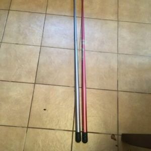 Vintage JC penny Willie mosconi aluminum poolcues